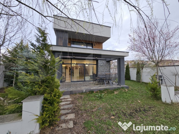 Casa individuala premium cu 6 camere, 208 mp utili, 1000 mp