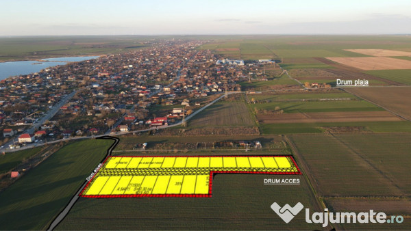 Loturi teren intravilan cu vedere la lac 250mp