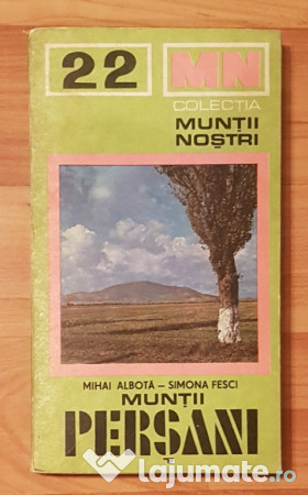 albota harta Muntii Persani   Mihai Albota + harta Colectia Muntii Nostri, 14 
