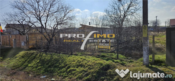 Poaiana teren 1297mp.intravilan deschidere 16m. la strada