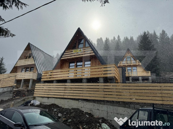 Vând cabane tip a la colibița – confort modern și prive