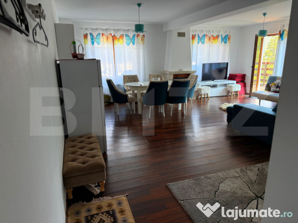 Apartament 2 camere, 70 mp utili+80mp terasa, predeal