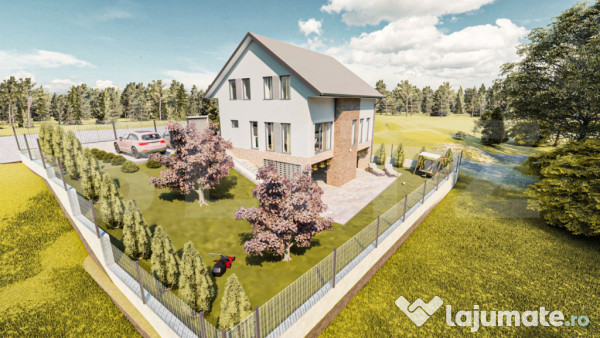 Casă premium individuală – chinteni, 215 mp utili, teren