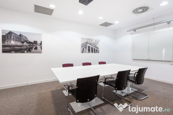 Spațiu de birou privat pentru 4 persoane în regus floreasca plaza