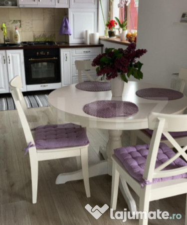 Apartament cu 2 camere, 3 balcoane, mobilat modern cu parcar