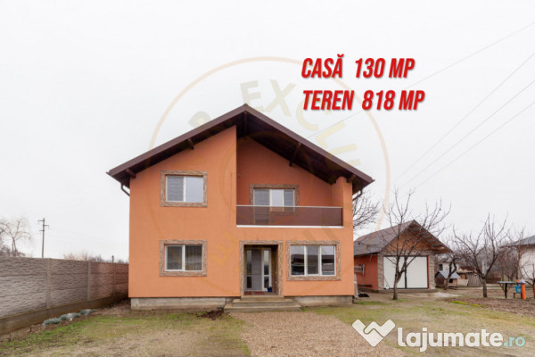 Casa p+m 130 mp, teren 818 mp – calinesti, ag